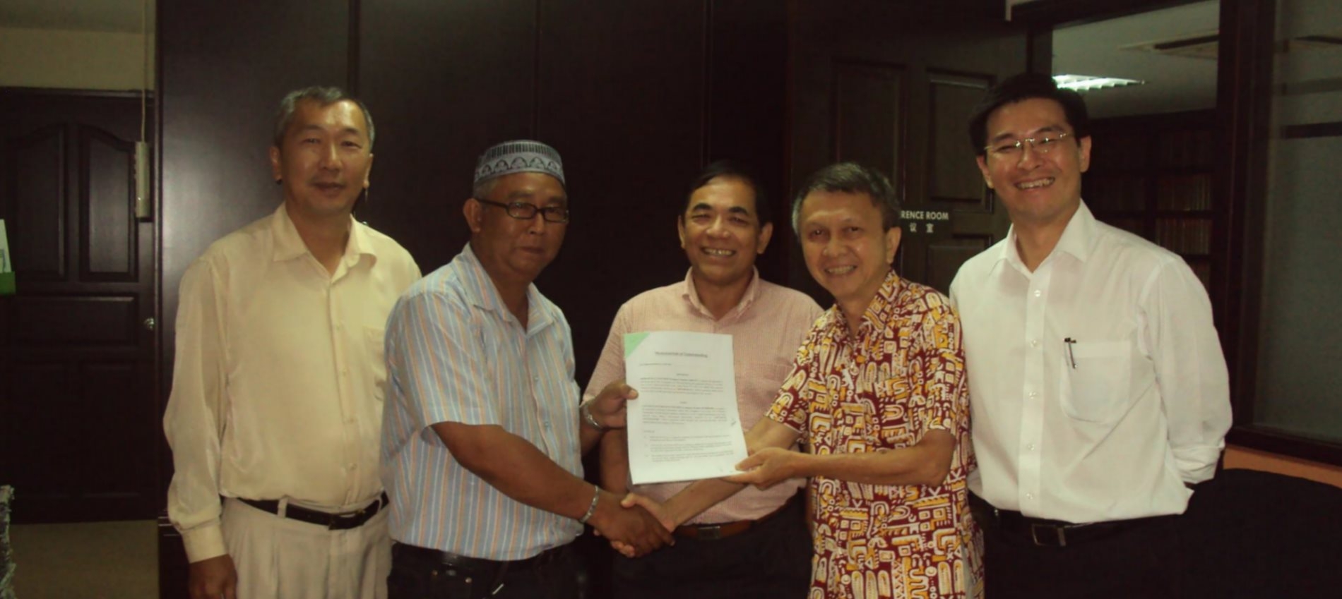 MOU signing with Mewah Raya Sdn Bhd